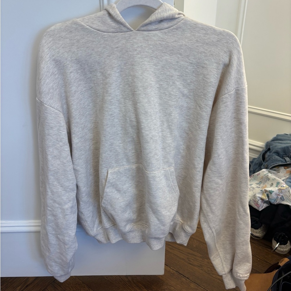 SKIMS Cotton Fleece Classic Hoodie Oatmeal Heather